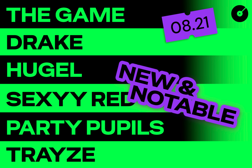 🆕 Must-Play Tracks by The Game, Drake, HUGEL + more