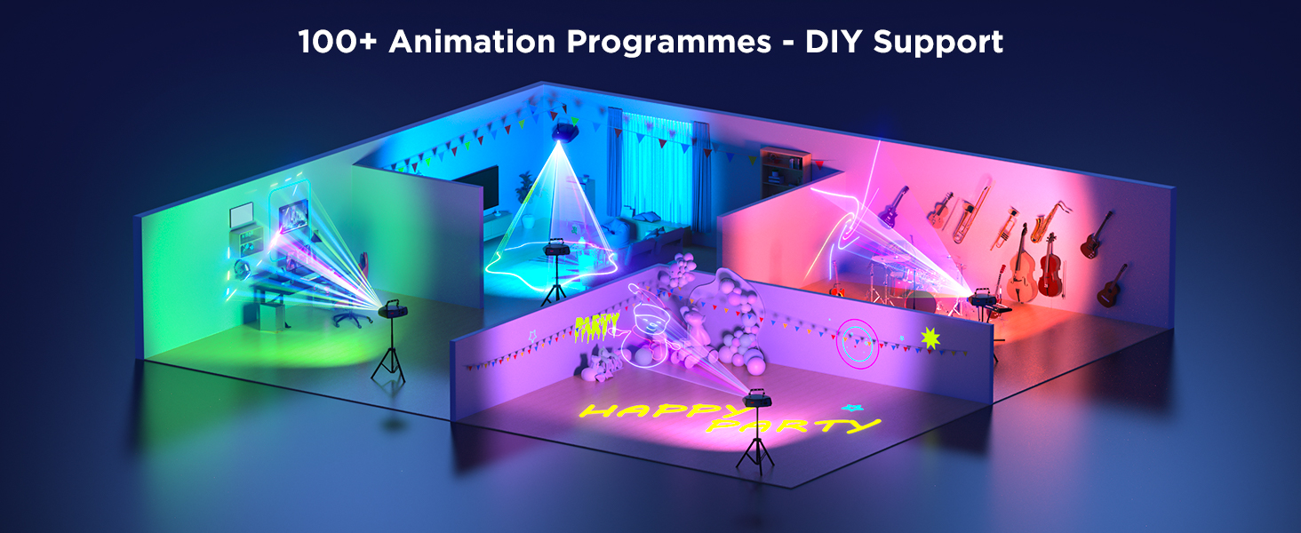 3D DIY Disco LIGHT