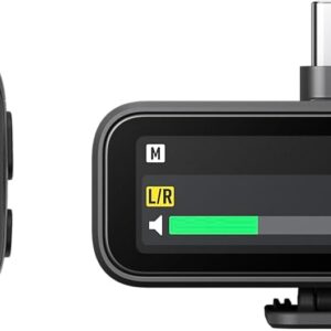 DJI Mic 3 (1 TX + 1 RX), Wireless Lavalier Mic for iPhone/Camera/Android