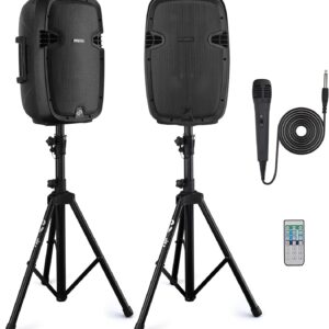 Pyle Portable Bluetooth PA Speaker System, UK Version – 10″