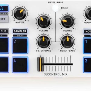 Hercules DJControl Mix – Compact Wireless DJ Controller for iOS & Android