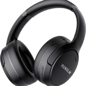 RUNOLIM Hybrid Active Noise Cancelling Headphones Bluetooth Wireless
