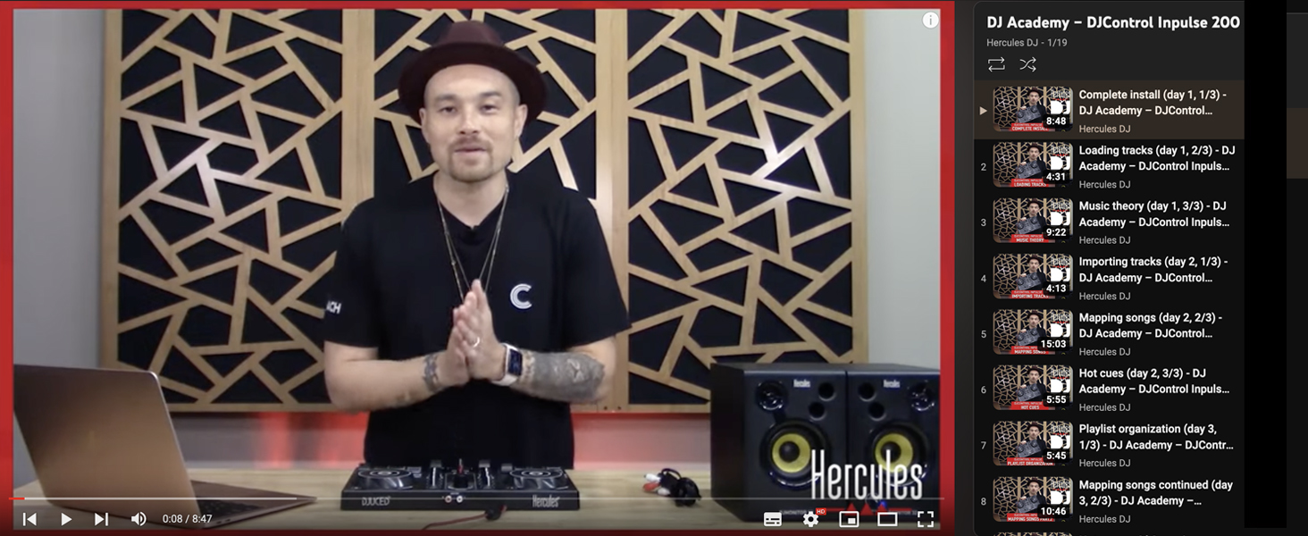 Video tips, video tutorials, learn to mix, pro-tips, tutorial videos, Hercules