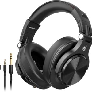 OneOdio A70 Bluetooth Headphones Over Ear, 72 Hrs Playtime, Monitor Level Stereo Sound Quality, Foldable Wireless&Wired DJ Headphone, Professional Studio Headphones for DJ/TV/PC/Phone OneOdio A70 Bluetooth Headphones Over Ear, 72 Hrs Playtime, Monitor Level Stereo Sound Quality, Foldable Wireless&Wired DJ Headphone, Professional Studio Headphones for DJ/TV/PC/Phone