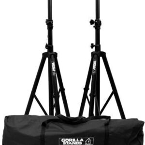 Gorilla Tripod DJ Disco PA Speaker Stands With Carry Bag