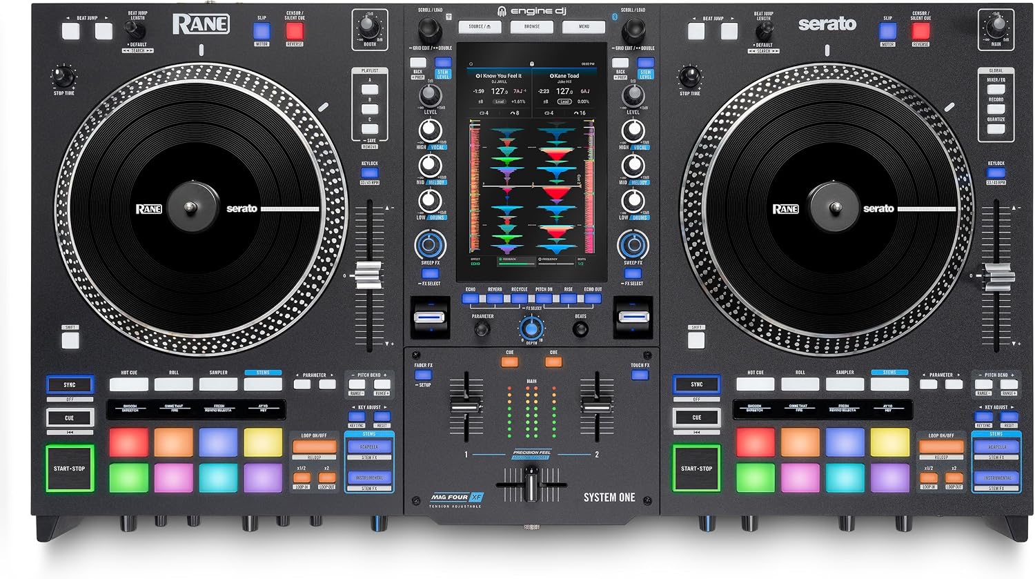 RANE SYSTEM ONE Motorized Standalone DJ Controller RANE SYSTEM ONE Motorized Standalone DJ Controller