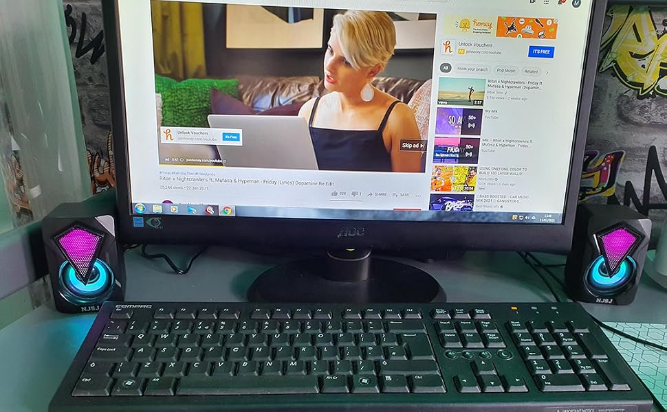 Mini Speakers for PC Desktop