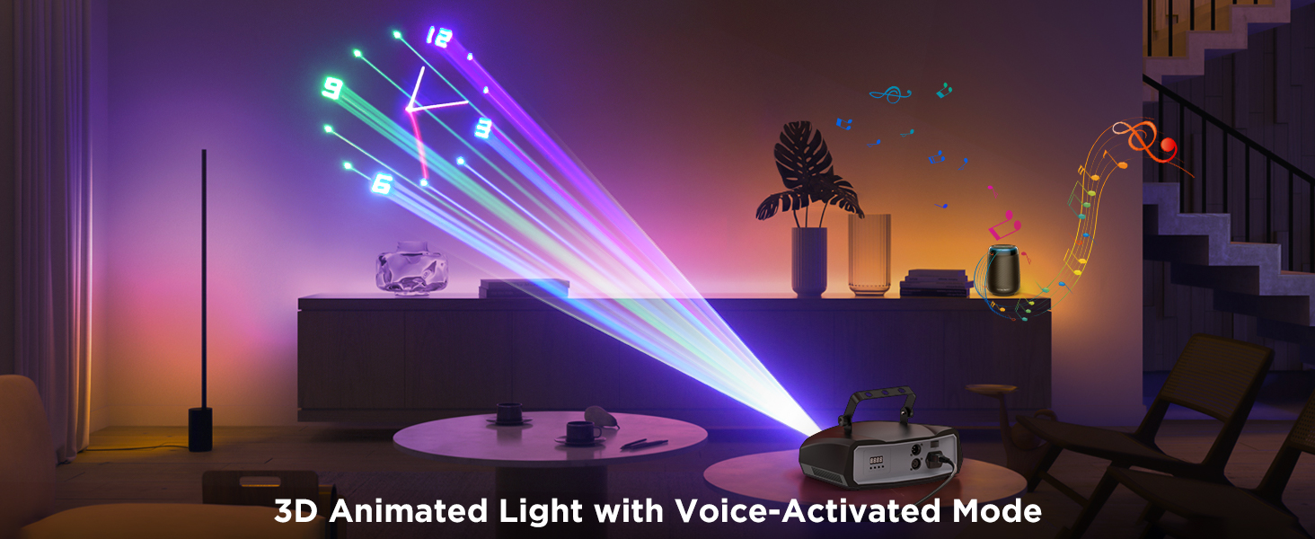 3D DIY Disco LIGHT