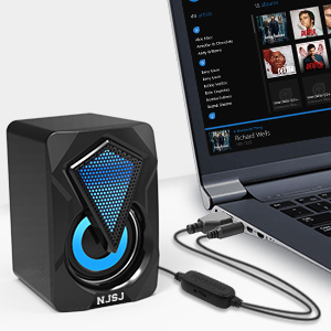 pc speakers led