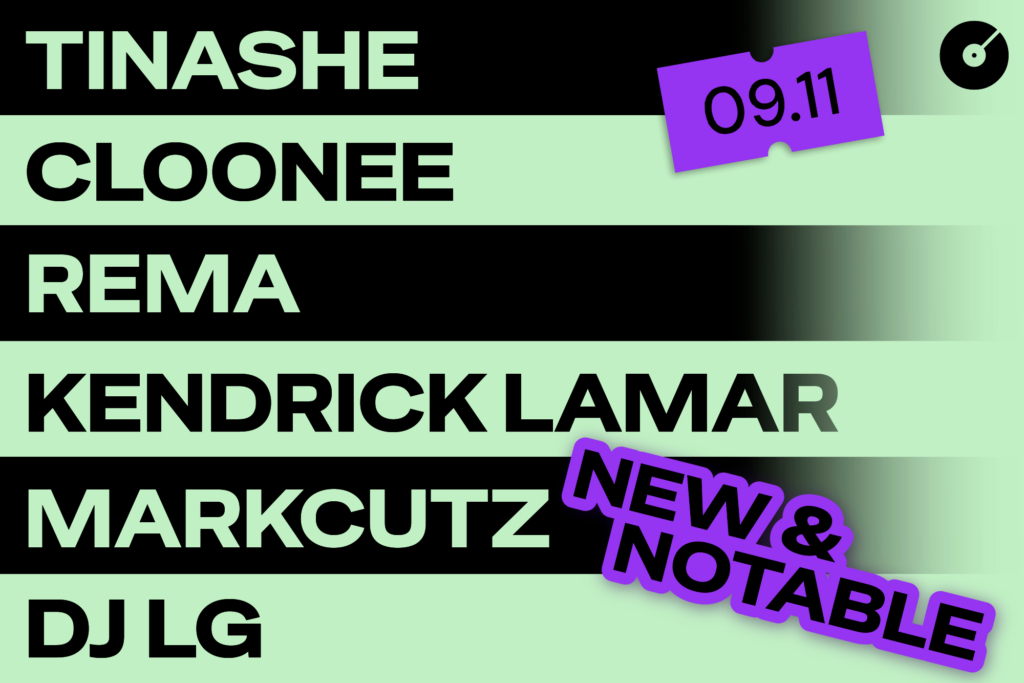 🆕 Must-Play Tracks by Tinashe, Cloonee, Rema + more 🆕 Must-Play Tracks by Tinashe, Cloonee, Rema + more