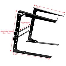 Adjustable DJ Laptop Stand for Macs and Windows Laptops