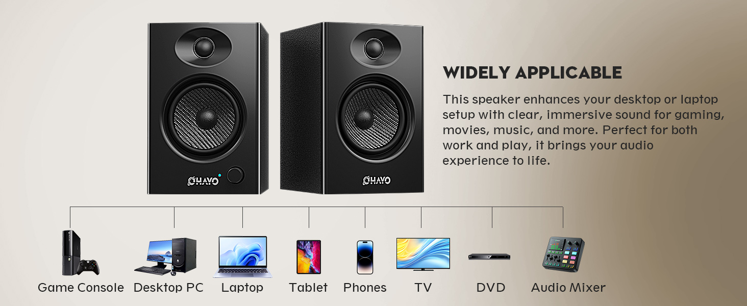 Text reads 'WIDELY APPLICABLE'. Product information panel with technical specifications and multiple application icons.