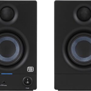PreSonus Eris 3.5 Gen 2 Studio Monitor Desktop Speakers, 50W, Pair, Black