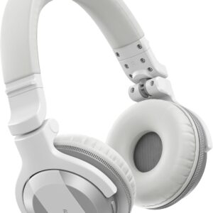Pioneer DJ HDJ-CUE1BT-W, DJ Headphones with Bluetooth, White