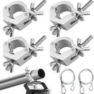 Stage Lighting Accessories, 30-35mm Clamps for Lights Stage, 6PCS