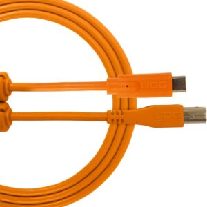 UDG Ultimate USB 2.0 C-B Straight Audio Cable 1.5m, Orange (U96001OR)