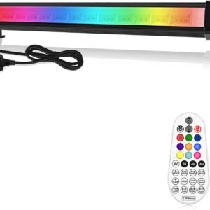 Linke LED RGB Light Bar 42W, Disco Lights Dj Light Bar with Remote