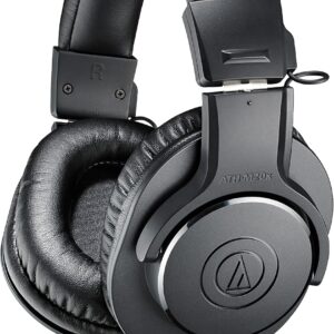 Audio-Technica ATH-M20X Professional Monitor Headphones Black Audio-Technica ATH-M20X Professional Monitor Headphones Black
