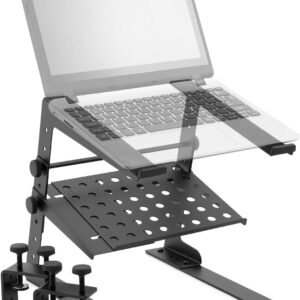 Tiger Laptop DJ Stand Adjustable Height (24–36 cm) and Width (24–29 cm)