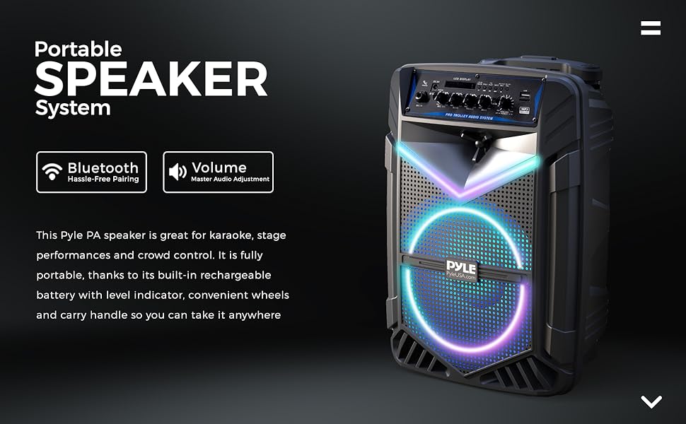 portable speaker