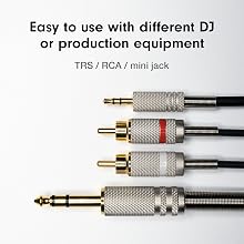 TRS / RCA/ mini jack